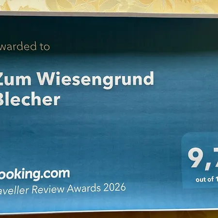 Zum Wiesengrund Blecher Apartman